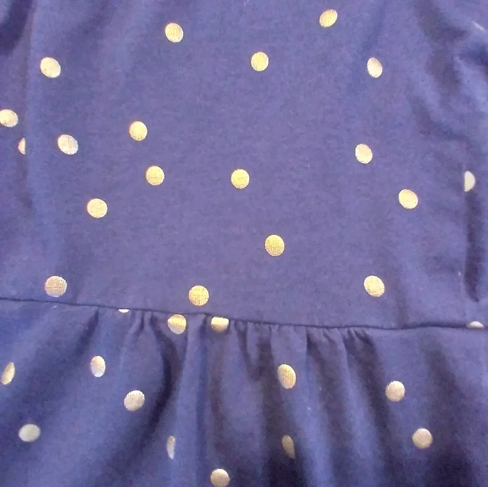 Boden Navy Polka Dot Sleeveless Fit & Flare Dress Size 12R Stretchy Flowy Casual - Picture 11 of 11